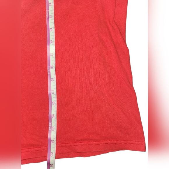 *5 for $25* Vintage Mickey 4th Of July Embroidered Red Short Sleeve Shirt - Picture 3 of 7